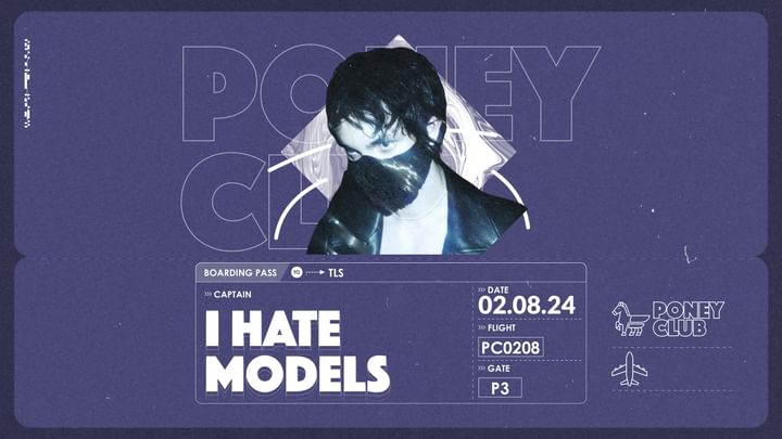 Cover for event: I HATE MODELS 