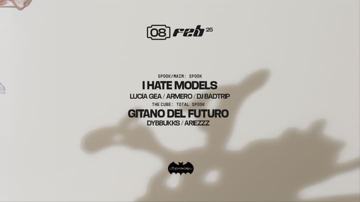 Cover for event: I Hate Models & Total w/ Gitano del futuro