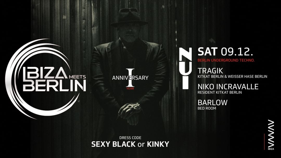 Capa do evento Ibiza meets Berlin (1st anniversary)