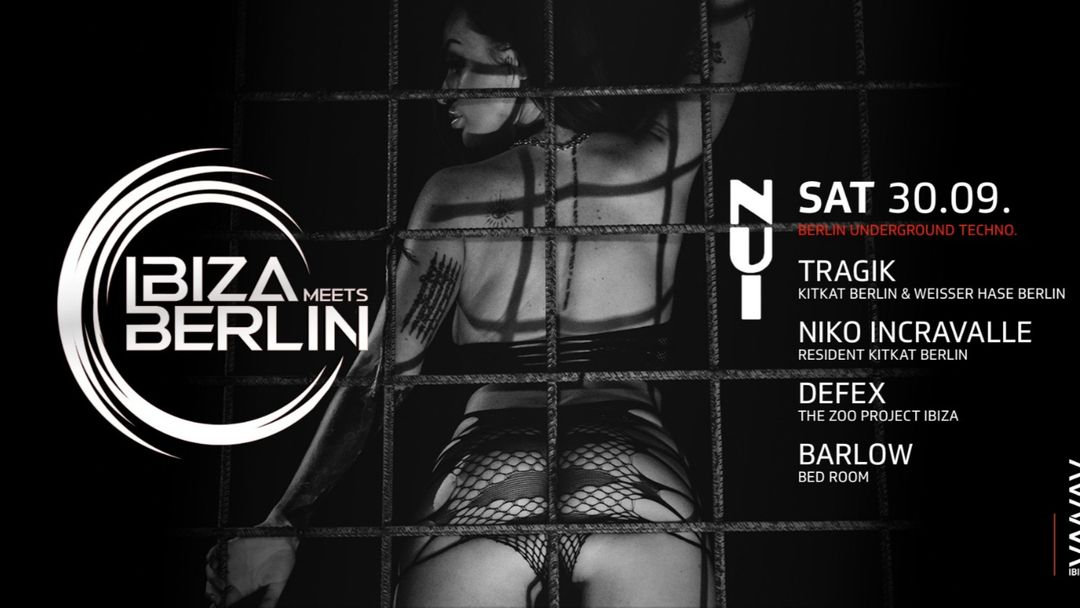 Ibiza meets Berlin event cover
