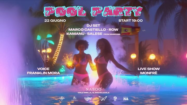 Cover for event: IC Erasmus Napoli Farewell Pool & Beach Party 
