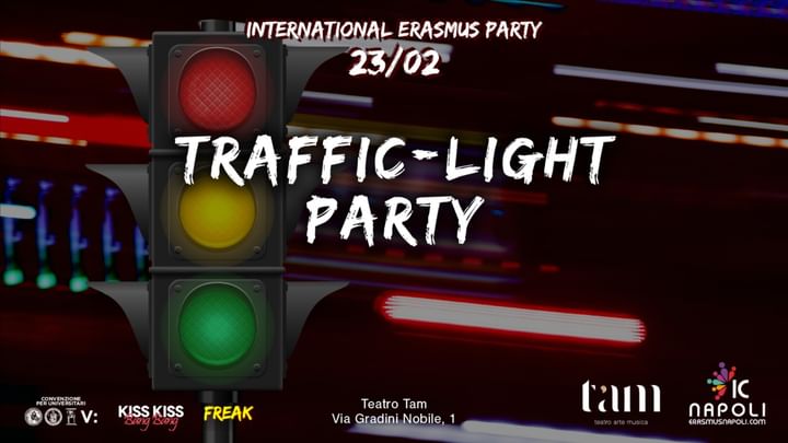 Cover for event: IC ERASMUS TRAFFIC LIGHT PARTY (Entrata)