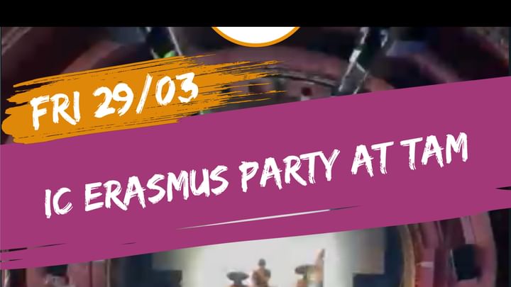 Cover for event: IC International Erasmus Party (Erasmus)