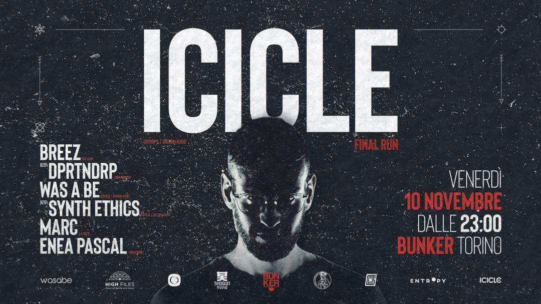 Copertina evento ICICLE THE FINAL RUN