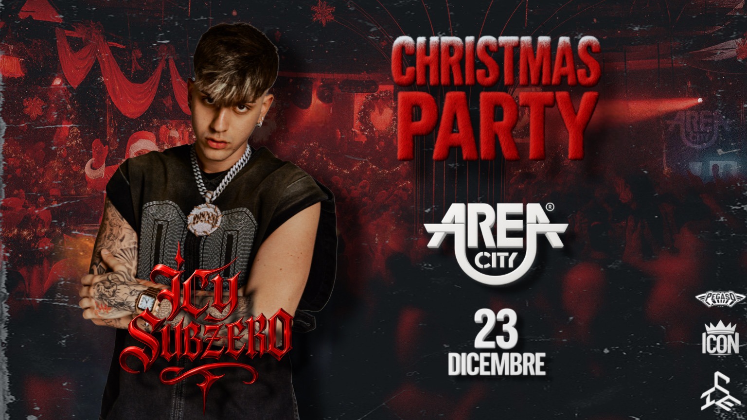 ICON | 23.12.2025 | CHRISTMAS PARTY w/ICY SUBZERO image