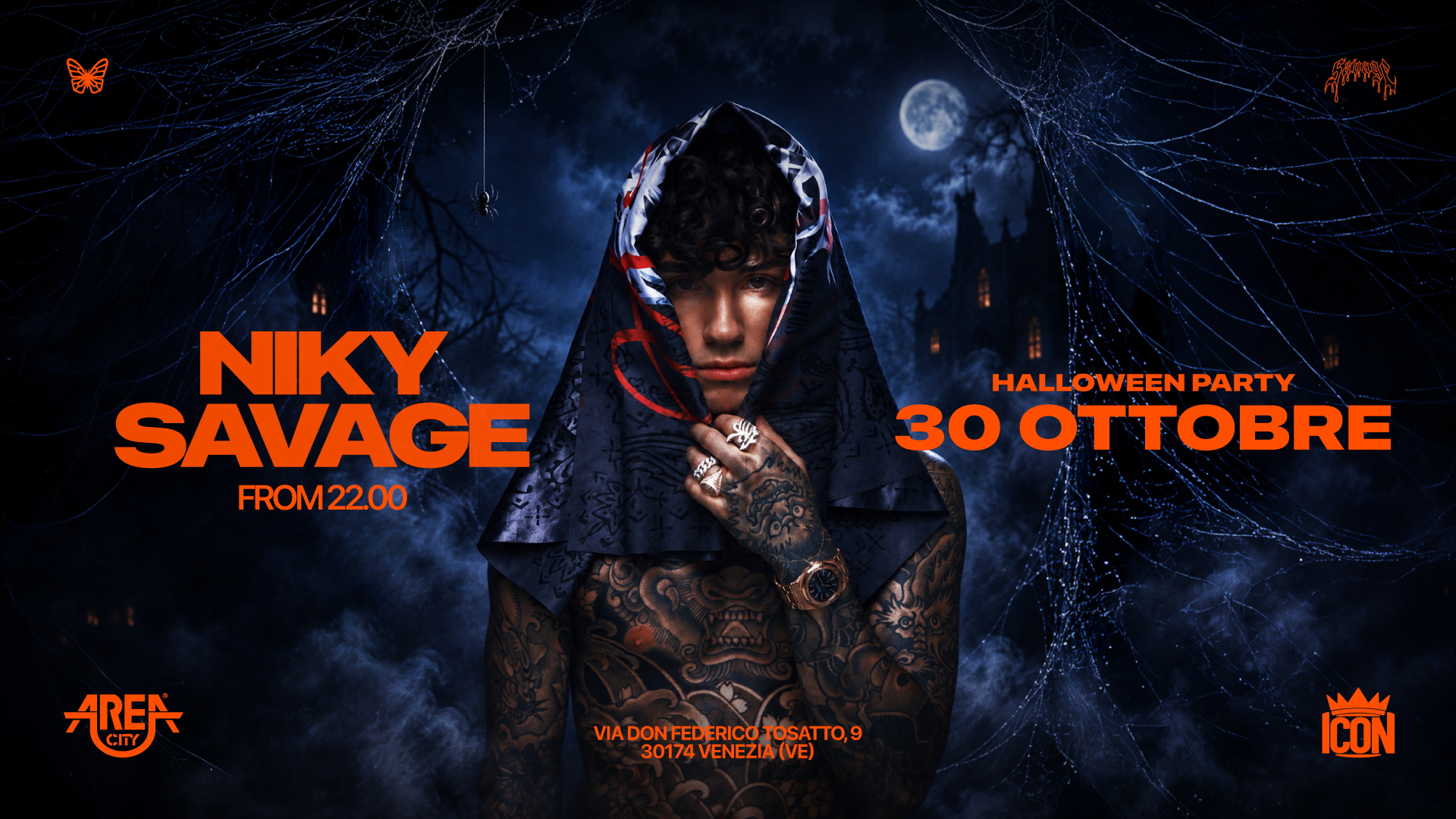 ICON | HALLOWEEN PARTY 30.10.2026 | w/ NIKY SAVAGE image