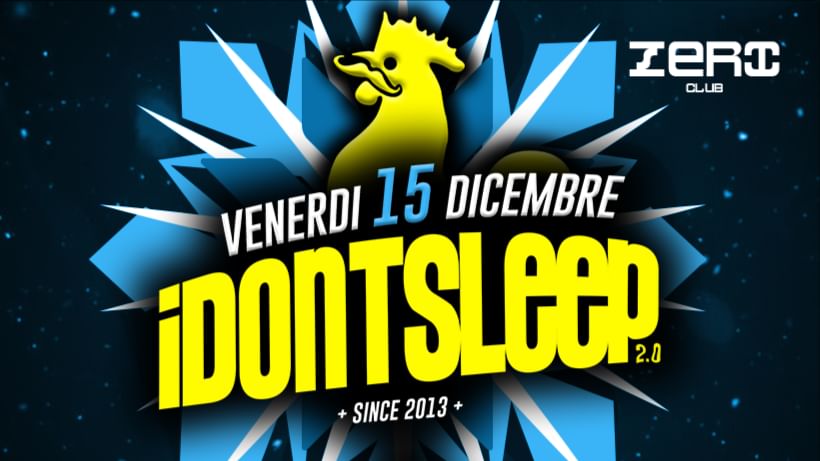 Copertina evento IDONTSLEEP 2.0 