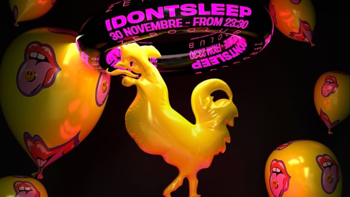 Cover for event: IDONTSLEEP Opening Party