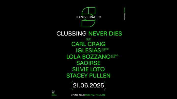Cover for event: II ANIVERSARIO STUDIO CLUB
