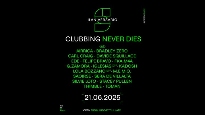 Cover for event: II ANIVERSARIO STUDIO CLUB