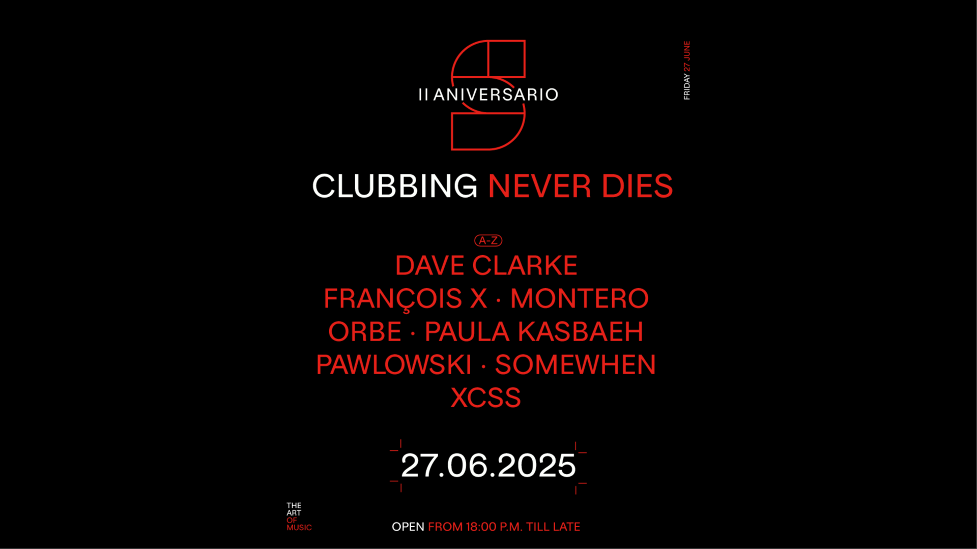 II ANIVERSARIO STUDIO CLUB (HARD & TECHNO) image