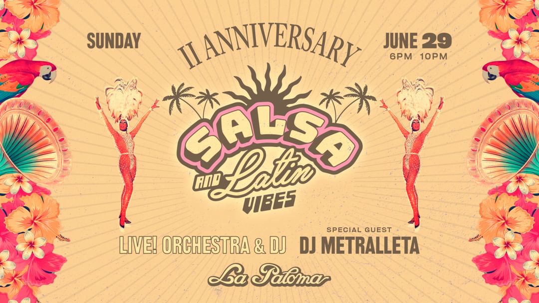 Copertina evento II Anniversary! Salsa & Latin Vibes