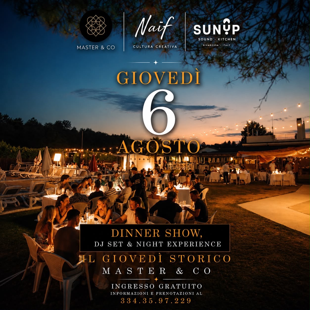 IL GIOVEDÌ STORICO - 6 AGOSTO
