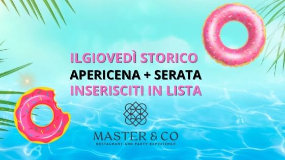 Cover for event: IL GIOVEDÌ STORICO —->Master club Rivarossa