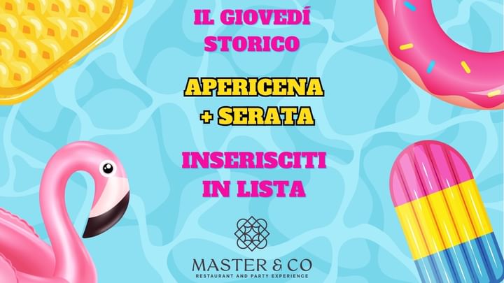 Cover for event: IL GIOVEDÌ STORICO —->Master club Rivarossa