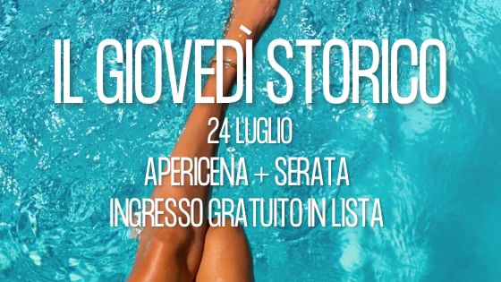 Cover for event: IL GIOVEDÌ STORICO —>Master&Co Rivarossa 