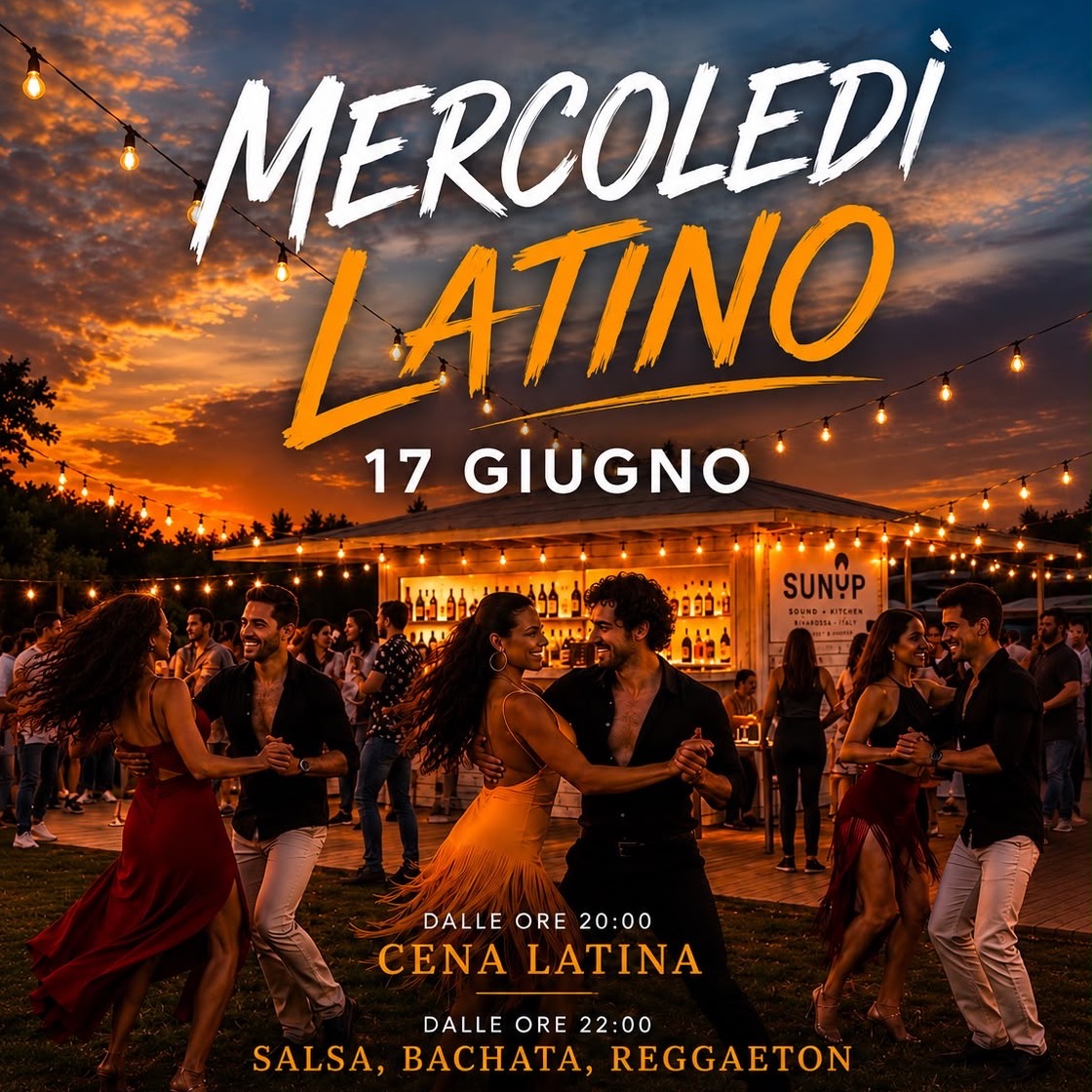 IL MERCOLEDÌ LATINO DEL SUN UP image