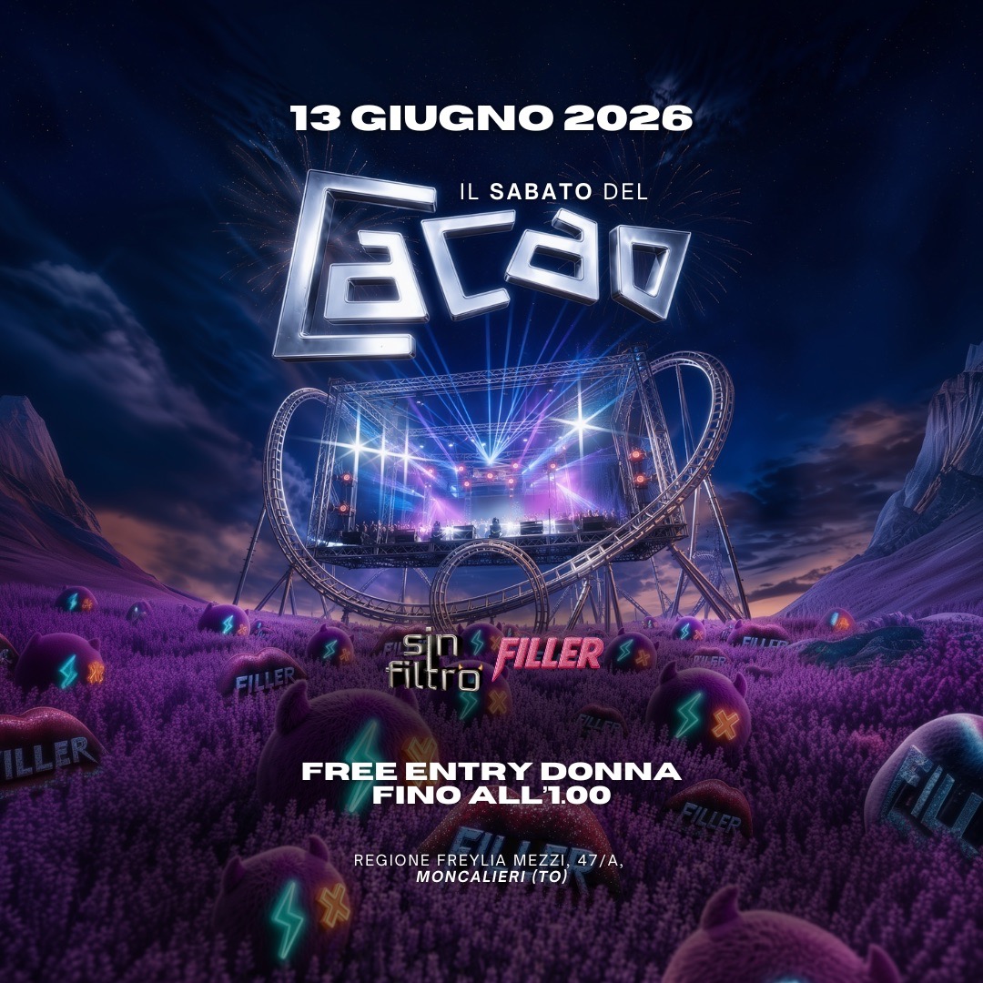 IL SABATO DEL CACAO - FILLER x SIN FILTRO image