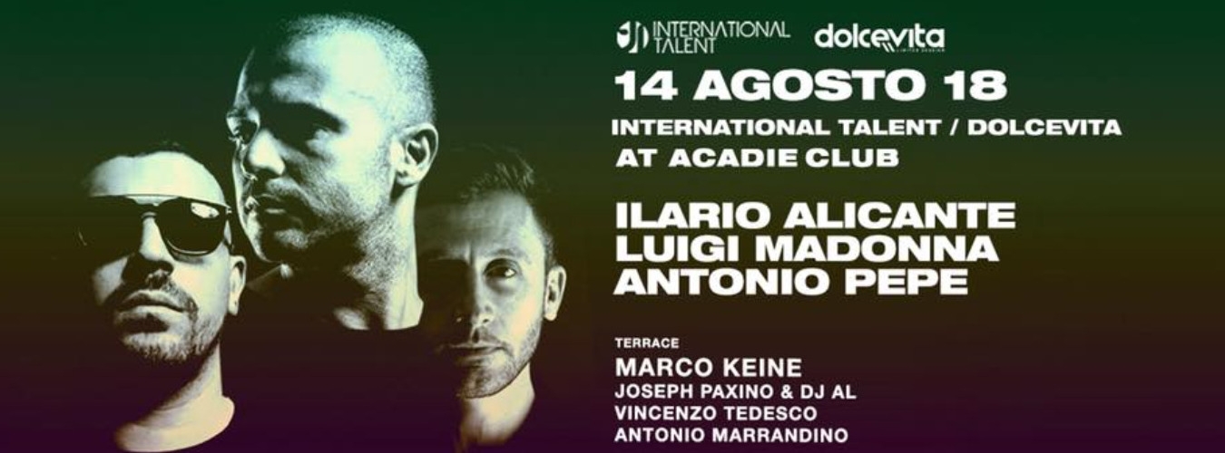 Ilario Alicante, Luigi Madonna, Antonio Pepe at Acadie Club image