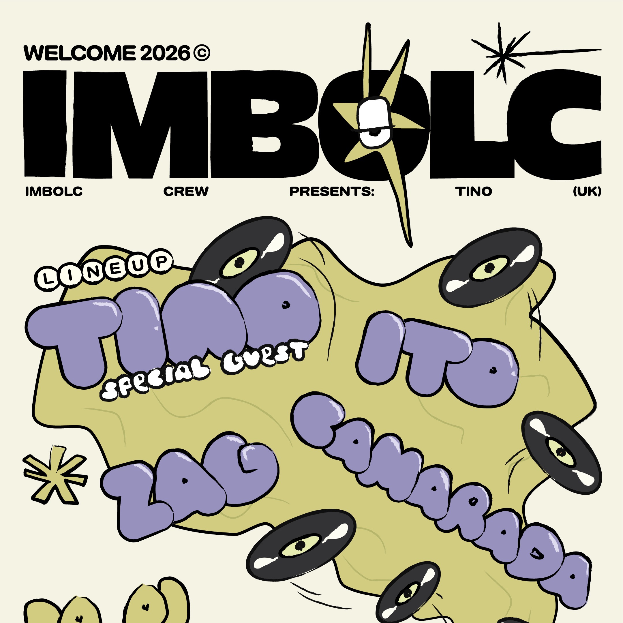 IMBOLC w/ Tino + CAMARADA + ITO + ZAG
