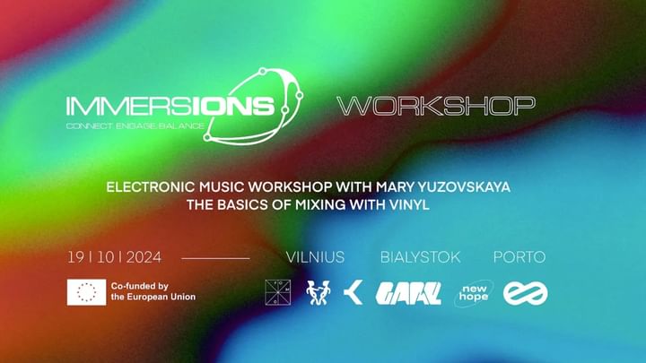 Cover for event: IMMERSIONS: Electronic music workshop with Mary Yuzovskaya (FREE!)