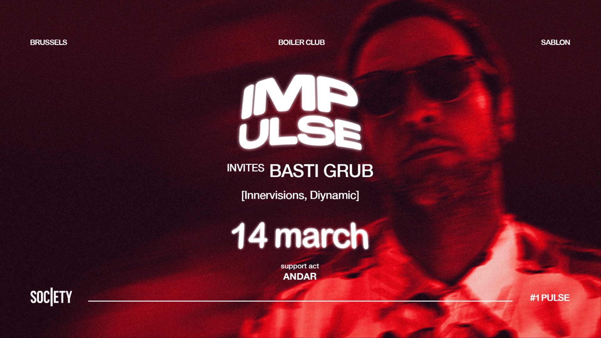 IMPULSE invites – BASTI GRUB | 14.03