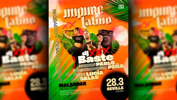 Cover for event: Impuro Latino