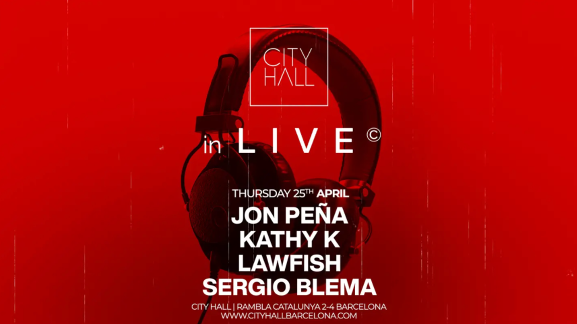 in LIVE pres JON PEÑA, KATHY K, LawFish, SERGIO BLEMA l LAST FREE image