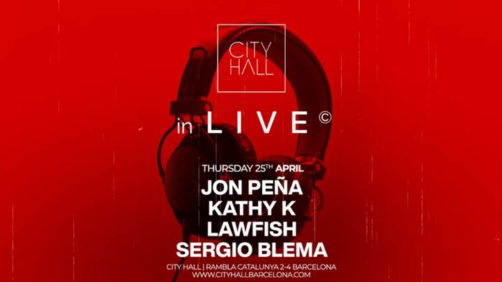 Cover for event: in LIVE pres JON PEÑA, KATHY K, LawFish, SERGIO BLEMA l LAST FREE