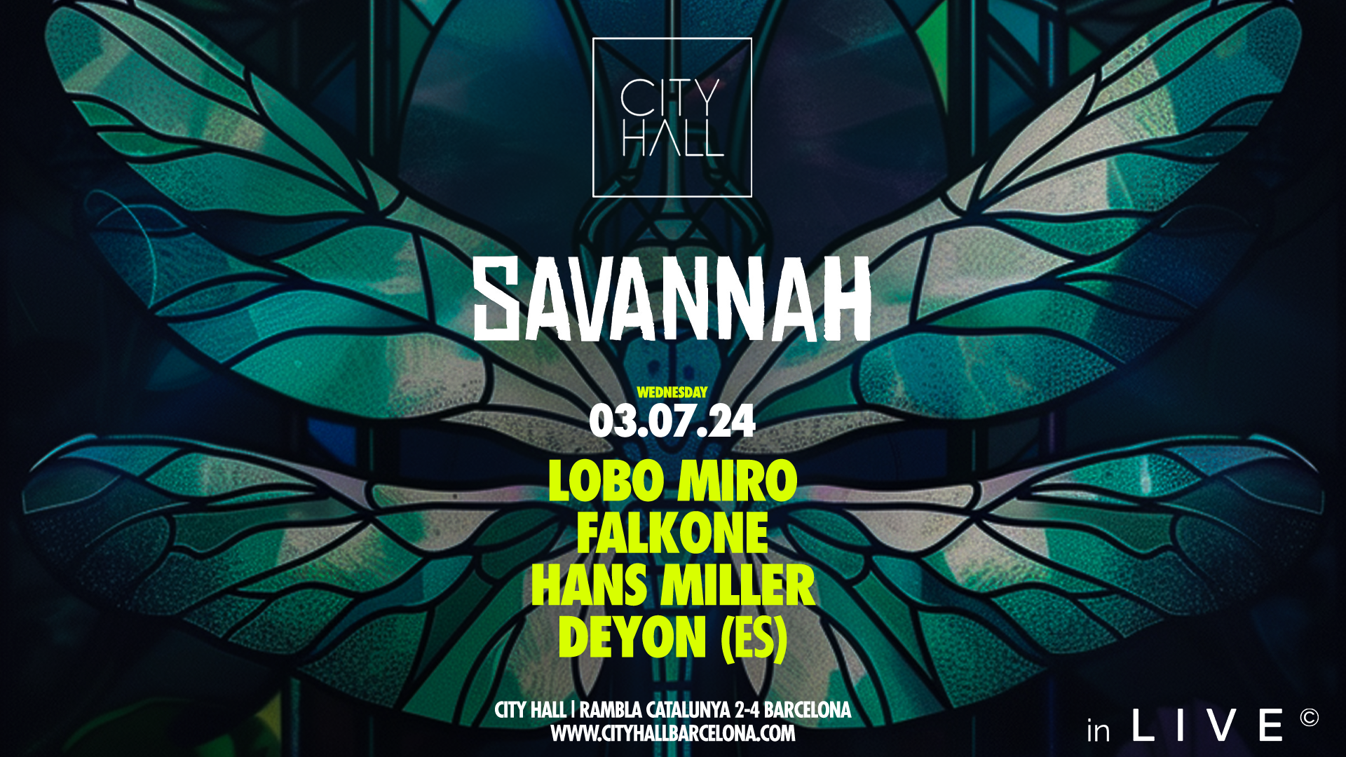 in LIVE pres. SAVANNAH l LAST FREE image