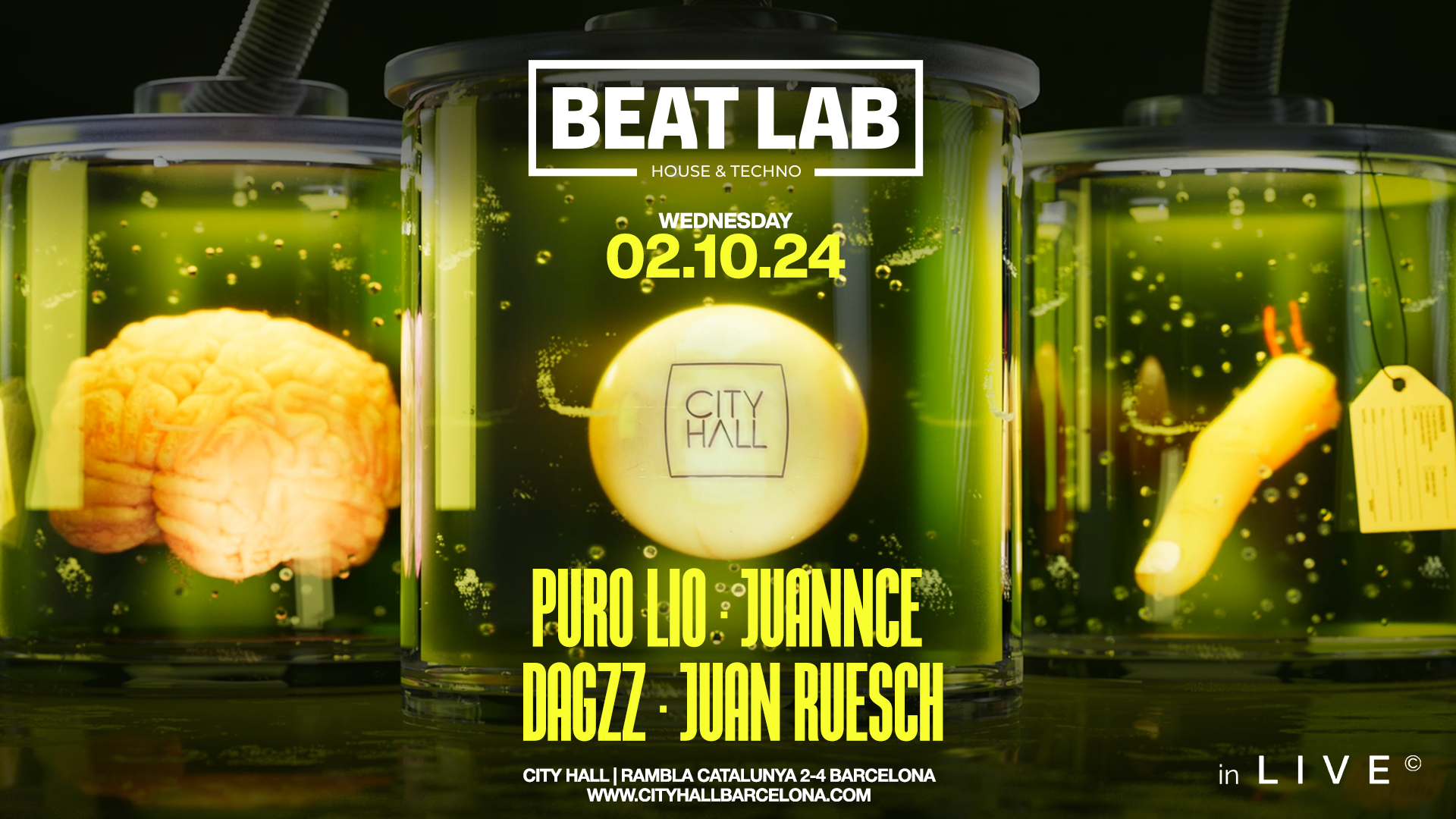in LIVE Wednesday pres. BEATLAB  - LAST FREE