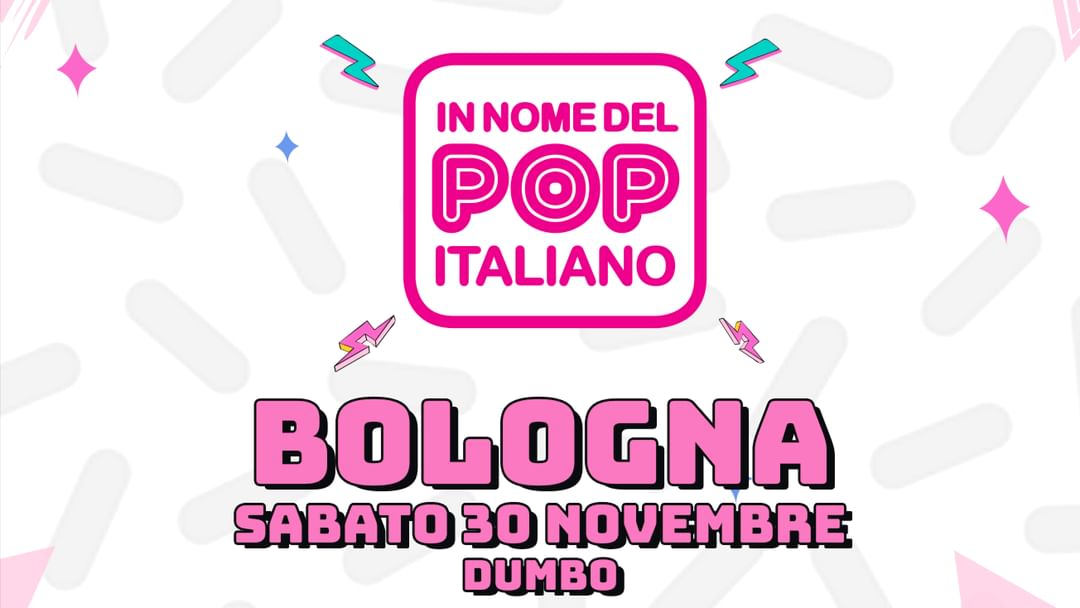 Cartell de l'esdeveniment In Nome del Pop Italiano