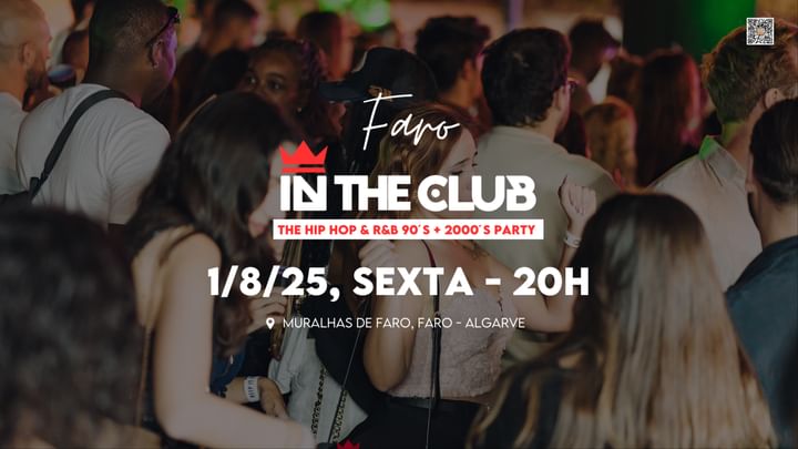 Cover for event: In The Club Faro Hip Hop Old School & RnB 90´s 2000´s