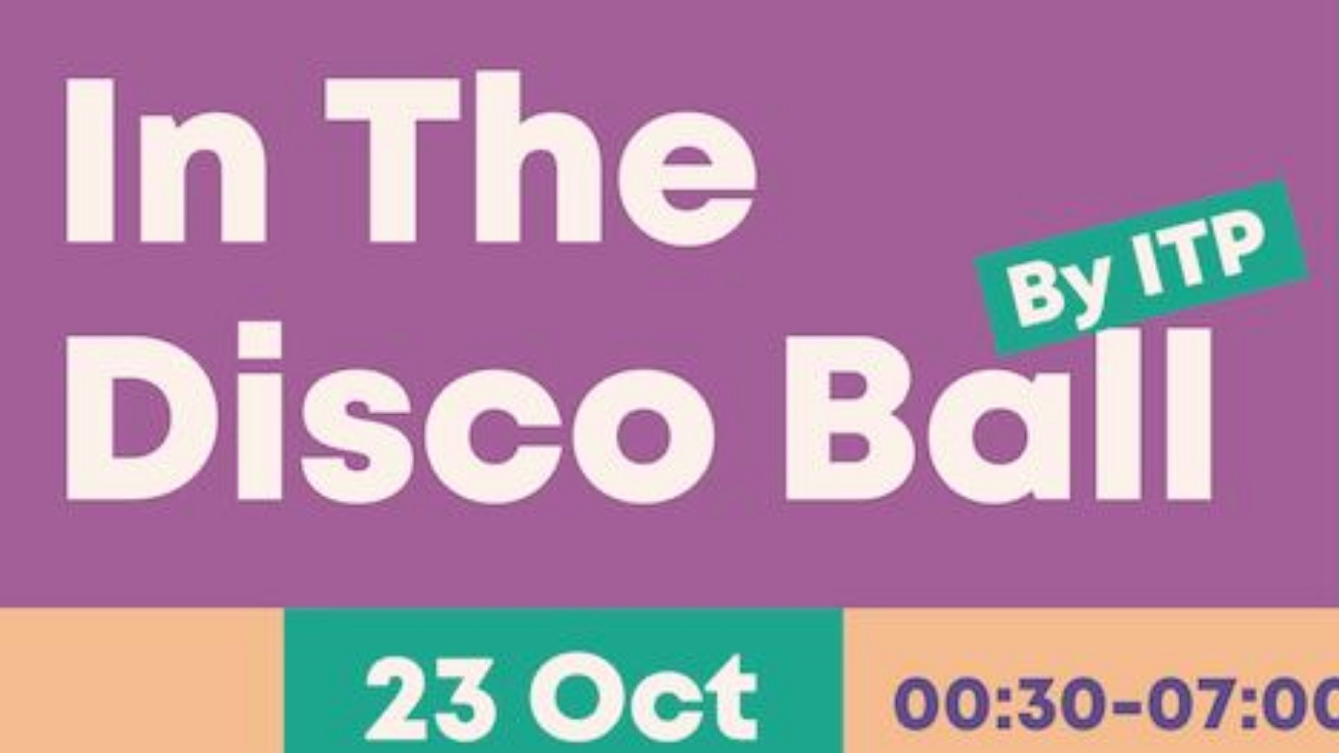 In The Disco Ball (In the Park) image