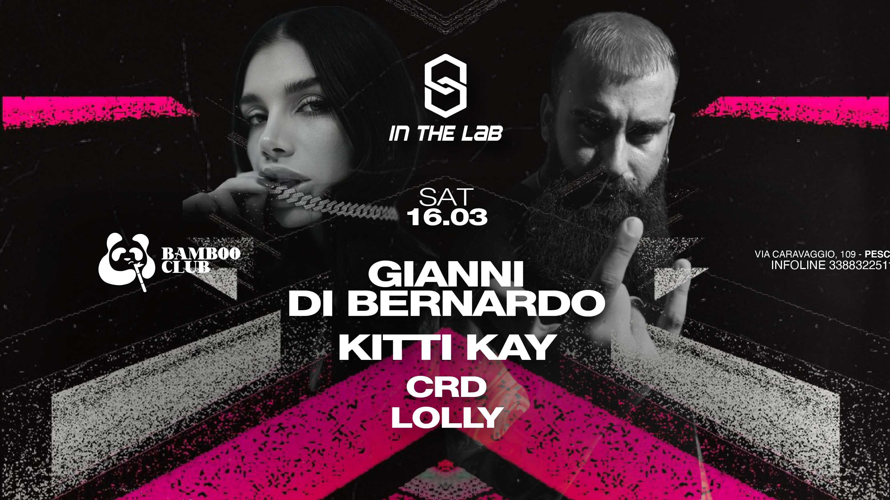 IN THE LAB EVENTS | GIANNI DI BERNARDO & KITTI KAY |  image