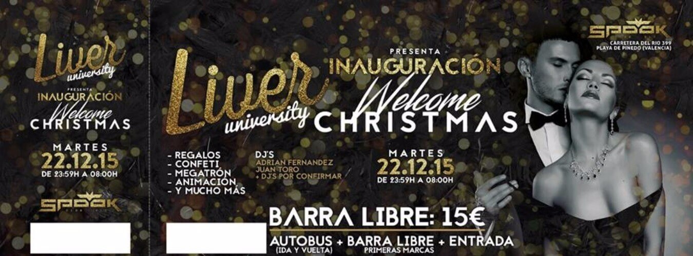 Inauguración Liver University | Welcome Christmas image