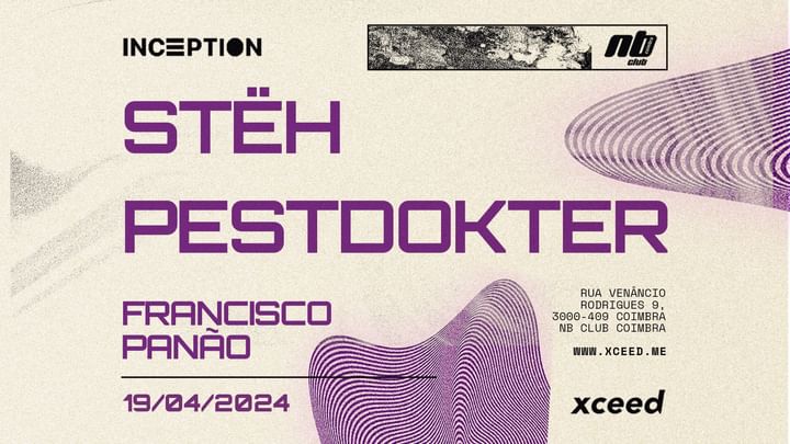 Cover for event: INCEPTION: Stëh & Pestdokter
