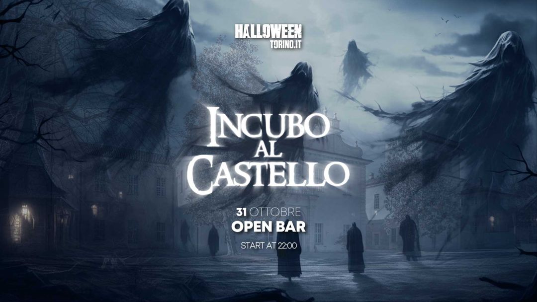 Incubo al Castello - Halloween Party in Openbar @Castello San Giorgio Canavese-Eventplakat