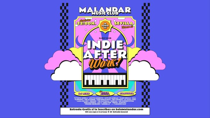 Cover for event: Indie Afterwork | Early Club! 