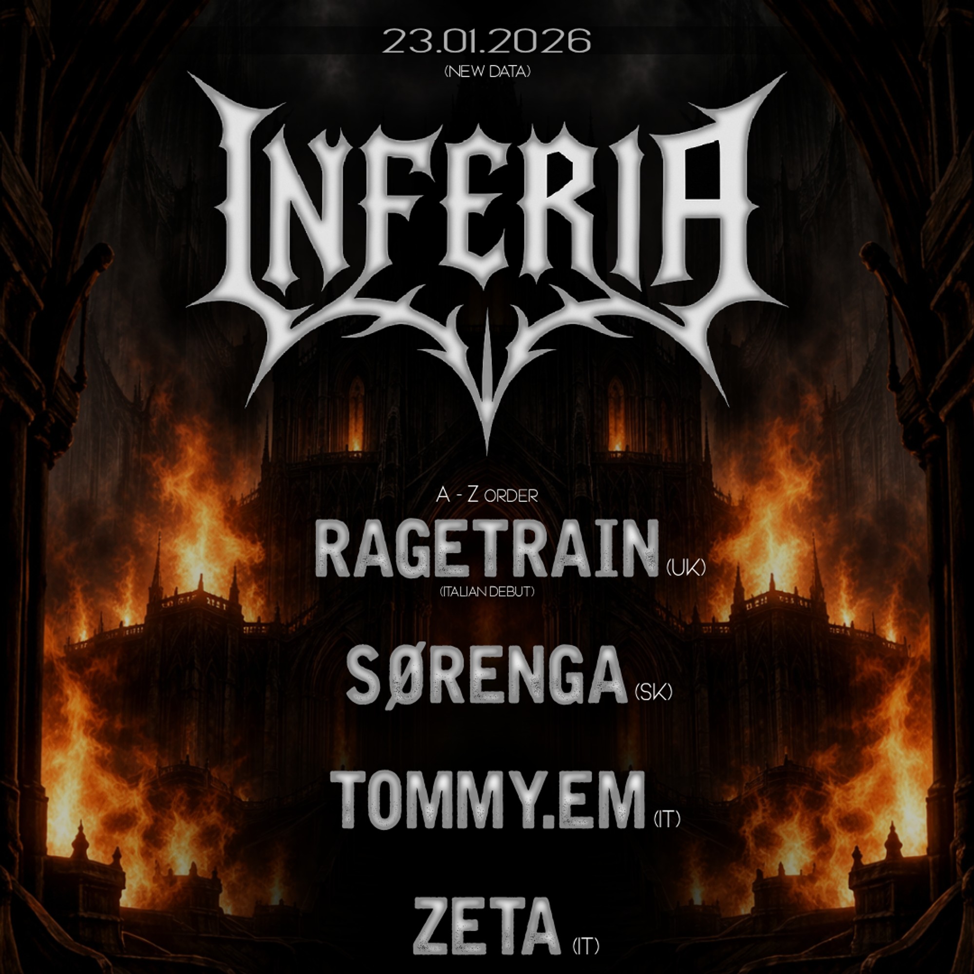 Inferia INFERIA | Venerdi 23 Gennaio @ Formula Discoteque | Bilhetes & Guest Lists