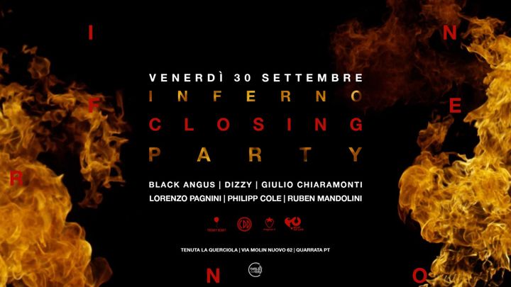 Cover for event: INFERNO CLOSING PARTY