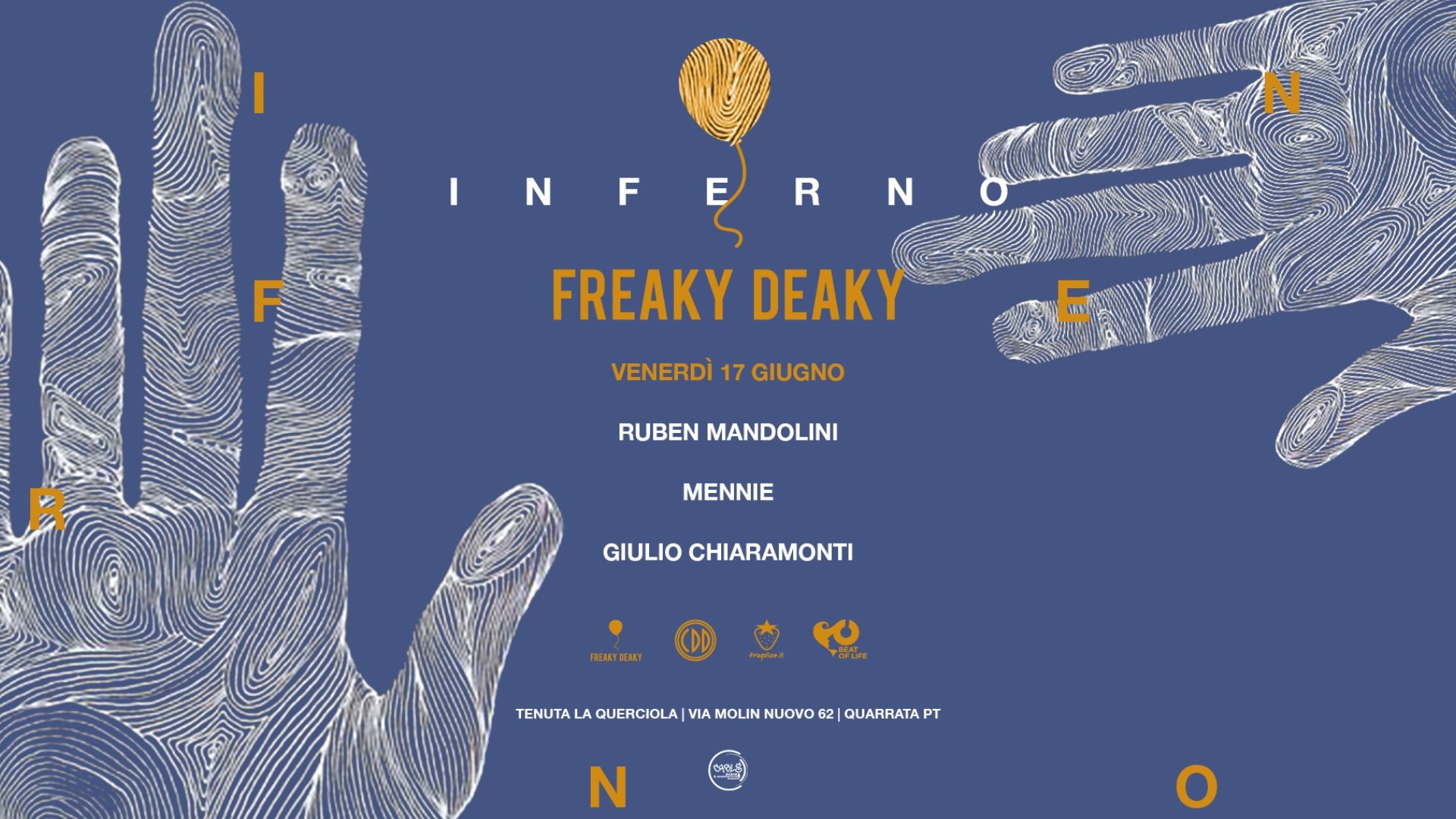 Inferno -  Freaky Deaky Venerdì 17 Giugno 2022 image