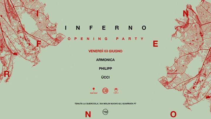 Cover for event: Inferno - Venerdì 03 Giugno 2022