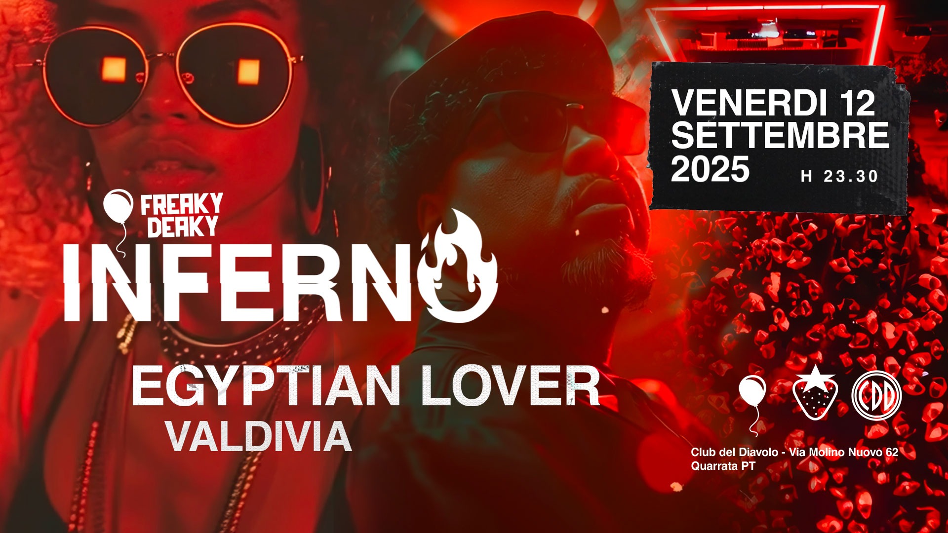 INFERNO w Egyptian Lover - Valdivia - Pier  image