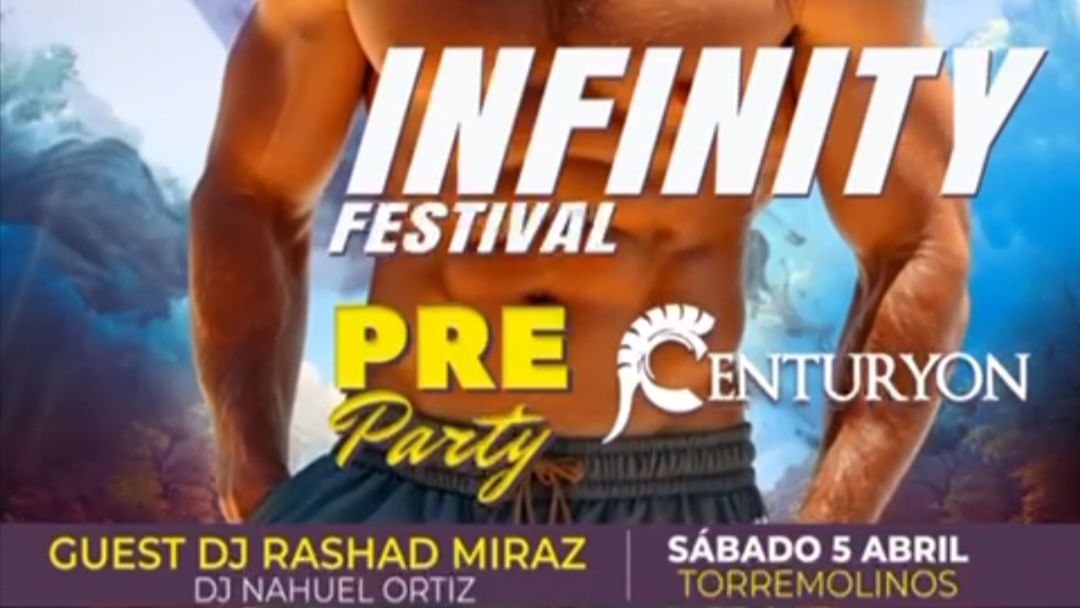INFINITY (pre-party) event cover