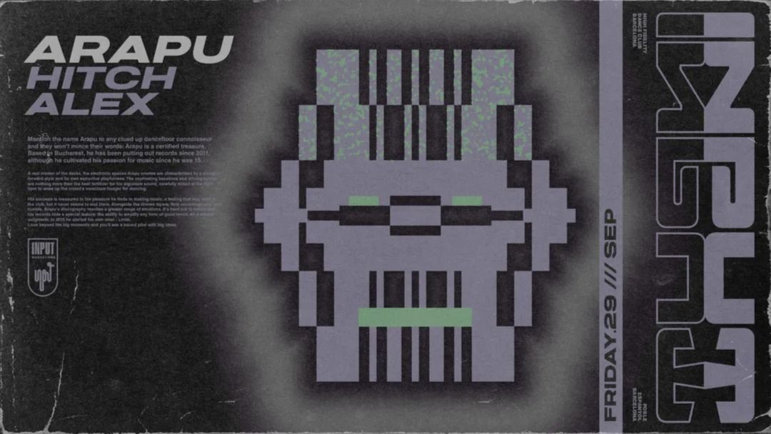 Capa do evento INPUT pres. ARAPU