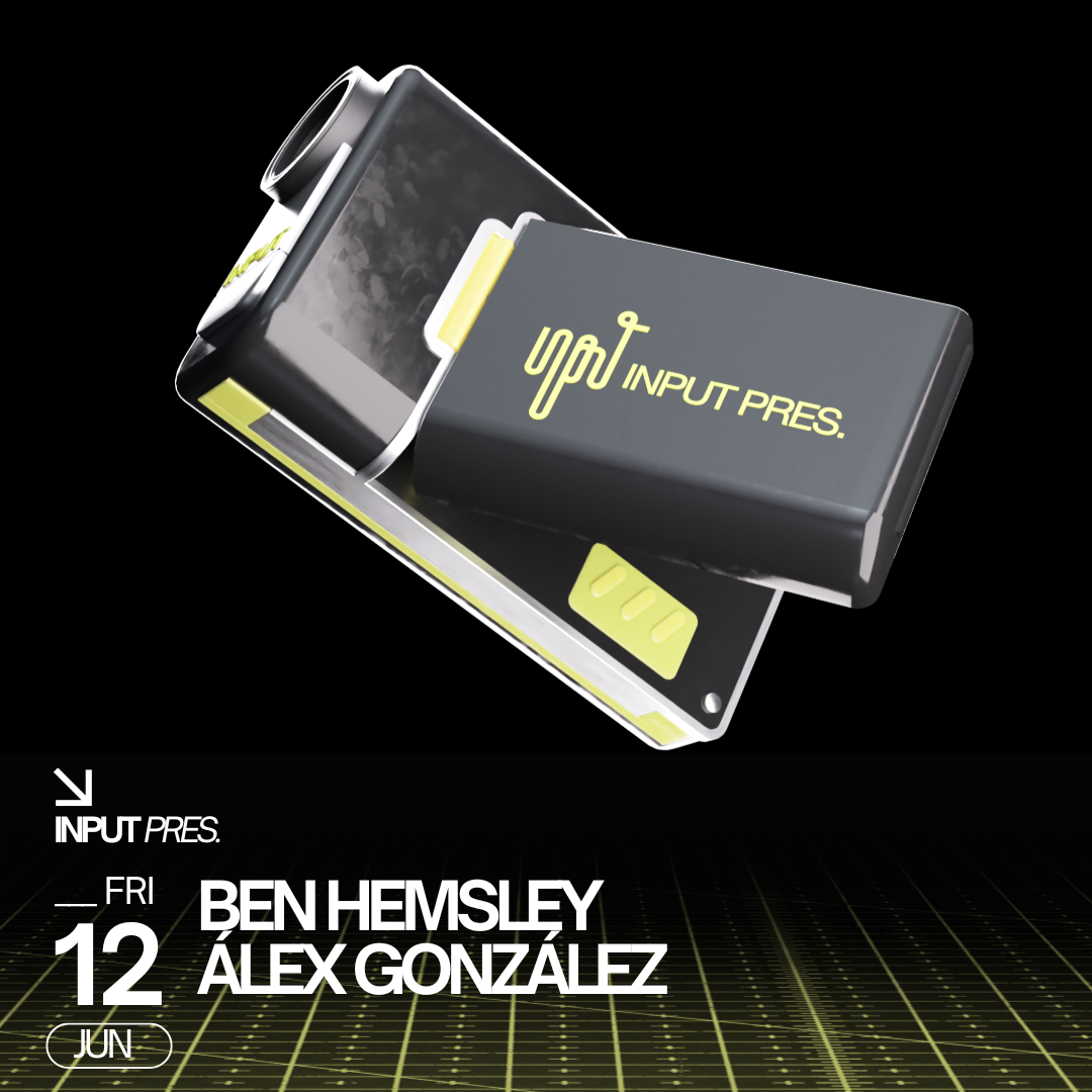 INPUT pres. BEN HEMSLEY image