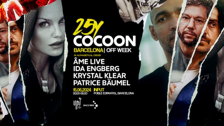Cover for event: INPUT pres COCOON 25Y OFF BCN