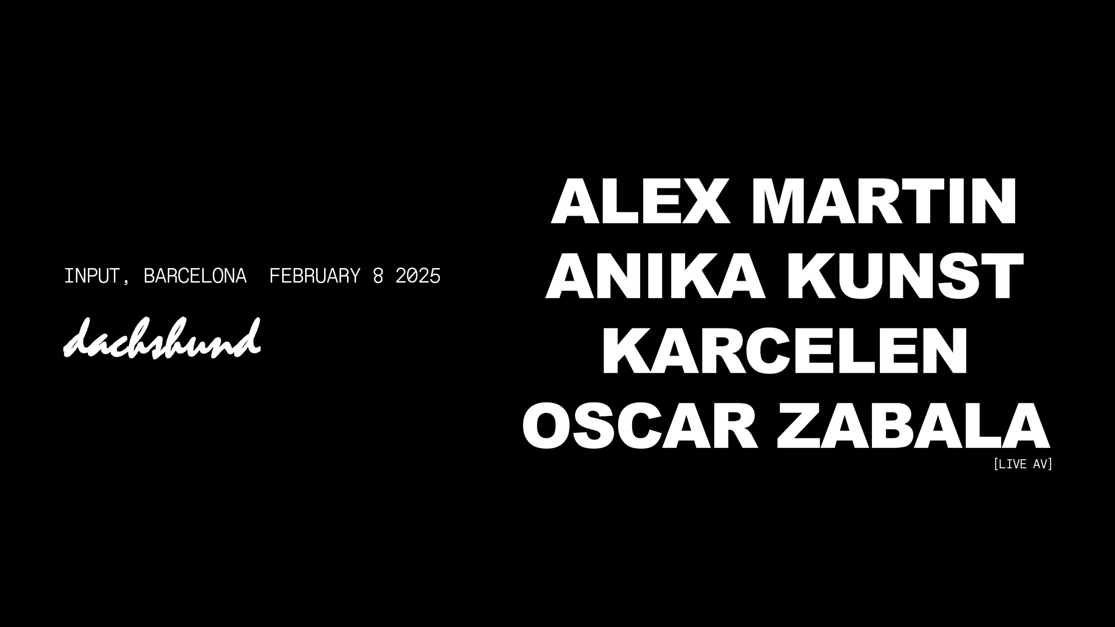 INPUT pres. DASCHSUND image