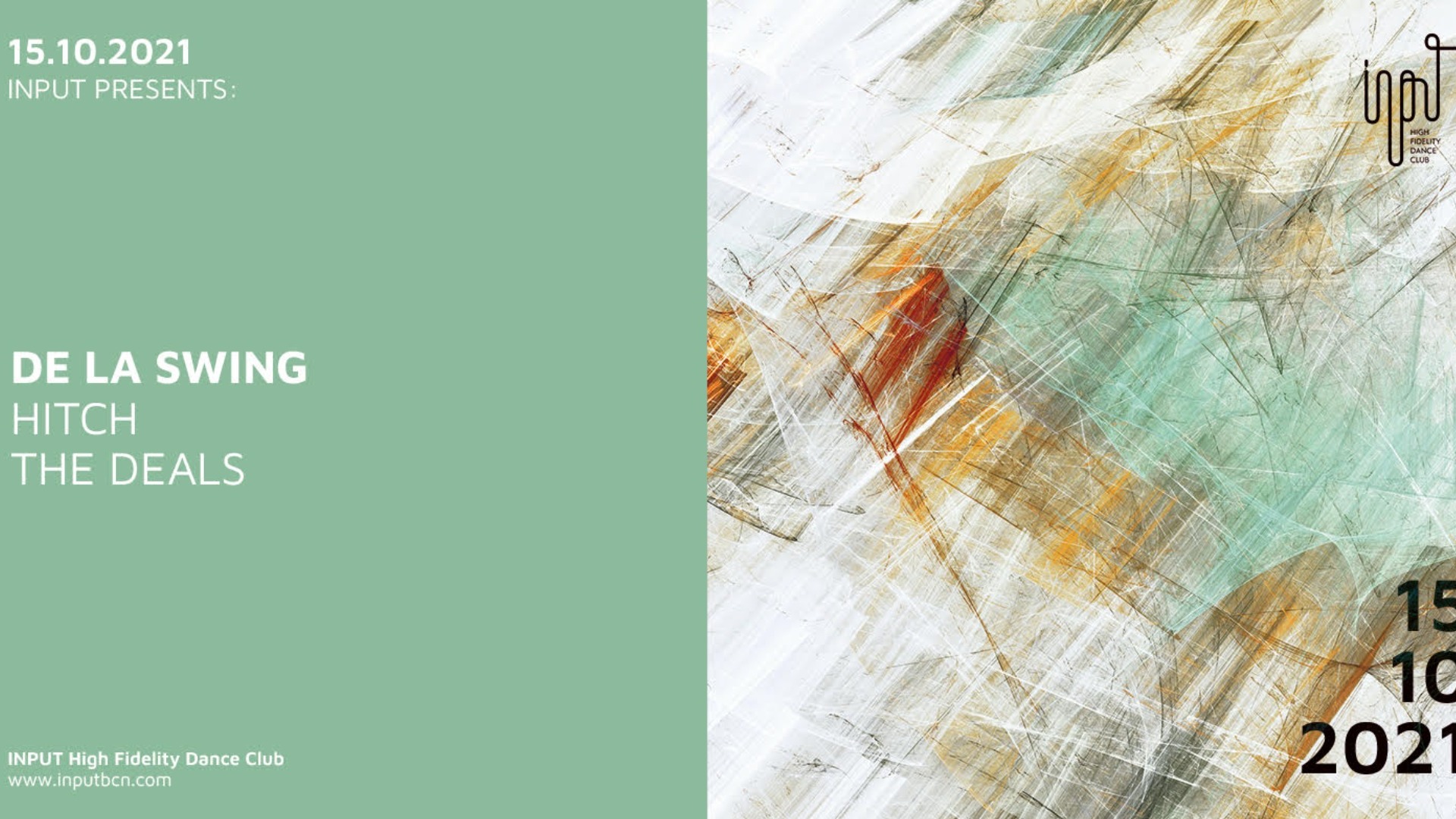 INPUT pres. De La Swing